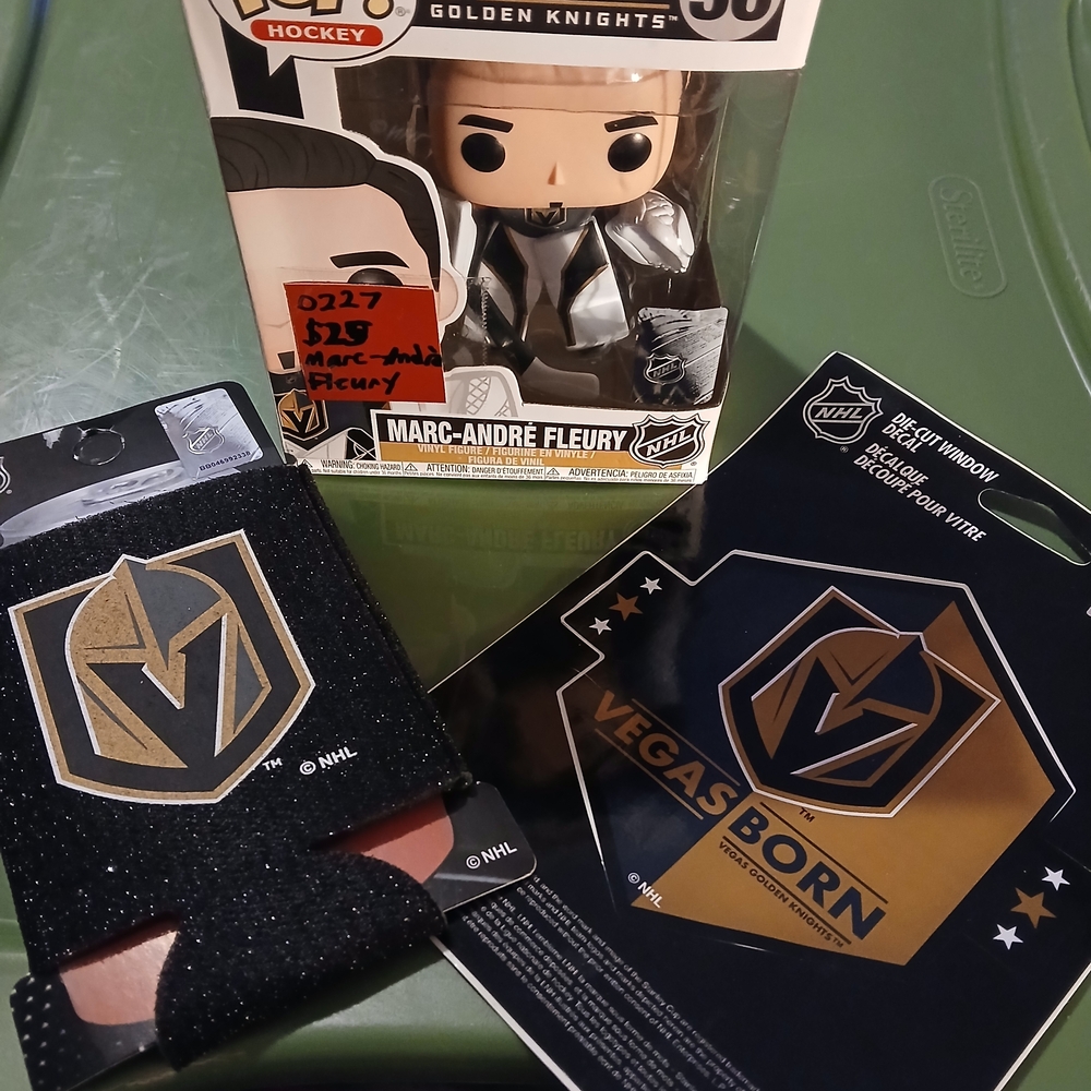 Funko Pop NHL Figure with Black and Gold